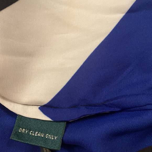 Ralph Lauren black, white, and blue chevron long sleeve -Large Size 1X - Picture 6 of 6